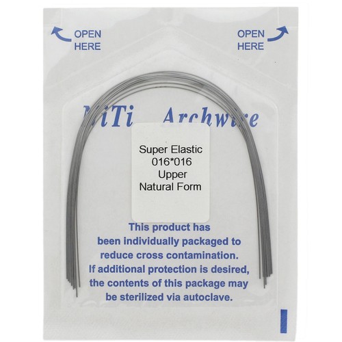 Dental Orthodontic NiTi Arch Wire Rectangular Natural Form Archwire 16×16 18×25 - Picture 15 of 32