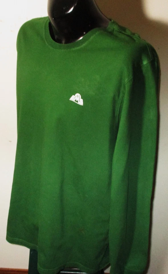 EMS EAST MOUNTAIN SPORTS Camiseta Manga Larga Algodón Orgánico Verde XXL Foto 4 de 4