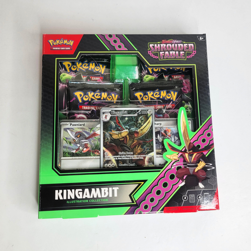 Pokémon Shrouded Fable Kingambit Illustration Collection Pokemon - New Sealed