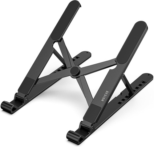 Portable Ergonomic Laptop Riser – Adjustable Pro Stand for 10–15.6'' Notebooks - Picture 2 of 8