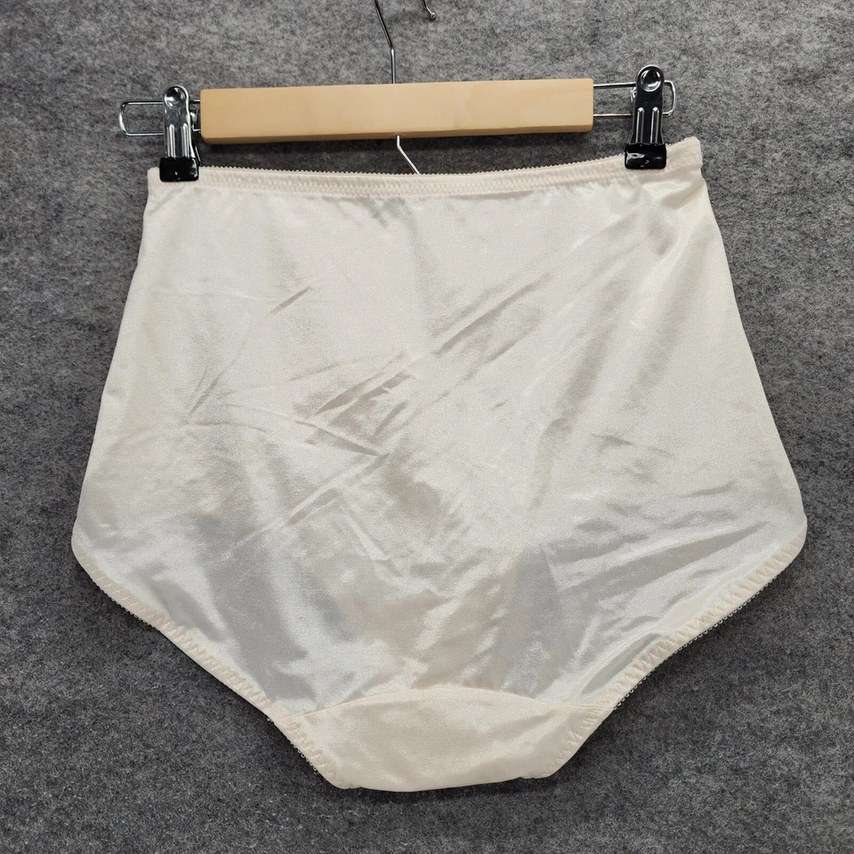 Bragas de nailon Underscore para mujer 7 L calzoncillo de control moderado marfil Foto 2 de 4