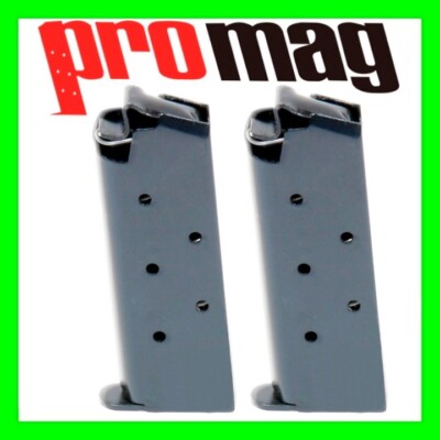 2 -ProMag for SIG SAUER P238 .380 ACP 6 Round Magazine 6rd Black Oxide Mag SIG17