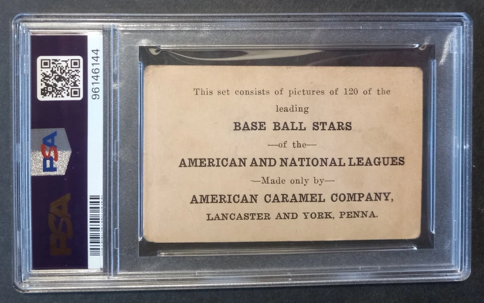 1922 E121 American Caramel - John McGraw - Salón de la fama - Serie de 120 - PSA 1,5 FR Foto 2 de 2