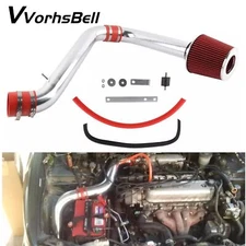 Polished Cold Air Intake Induction Kit + Filter for 94-02 Honda Accord 2.2L 2.3L
