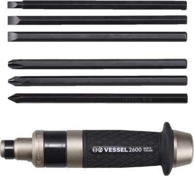 VESSEL Japan Impact Screw driver JIS Set Japan