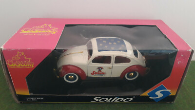 La Coccinelle Volkswagen berline 1200 split en miniature de Solido au 1