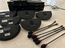Sennheiser Wicos D Conference Microphone System W/6 Battery And Charging System