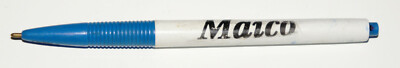 Maico Pen Ballpoint Pen White / Blue Genuine 
