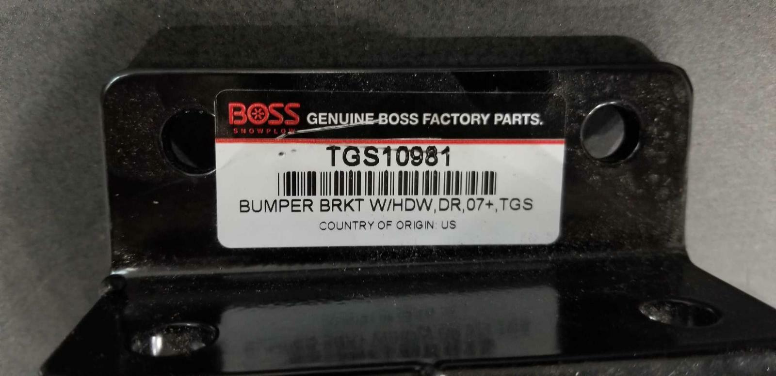 TGS10981 Bumper Bracket For TGS800 Boss Salt Spreader. eBay
