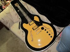 Vintage Electra Mpc X810n Natural Electric Guitar Mij Semi Hollow Es335 Style