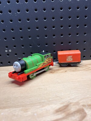 Trackmaster Thomas & Friends ''Percy'' WORKING Motorized Train Race Mail Delivery
