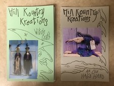 Primitive Halloween WITCH and WARLOCK or "An Old Hag's Hand" Doll Pattern