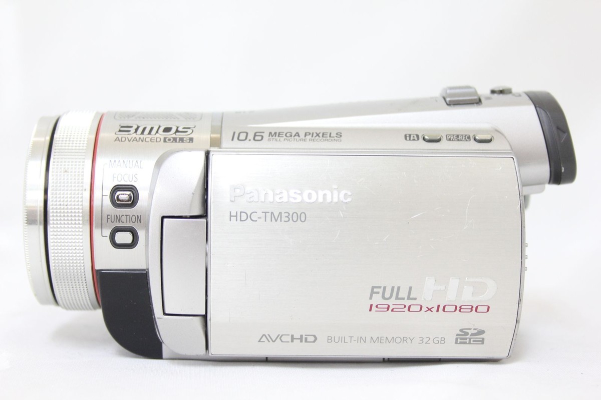Panasonic HDC-TM300 Video Camera 3MOS Full HD 32GB Working