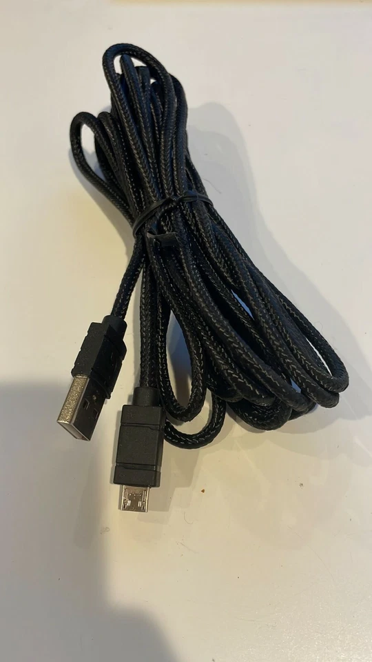 Cable trenzado de nailon Logitech USB a micro-USB para auriculares para juegos G533 G633 G933 Foto 4 de 4