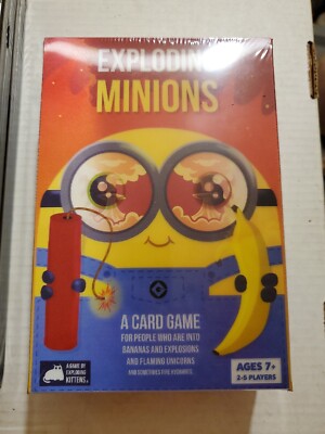 Exploding Minions Special Edition Card Game by Exploding Kittens New & Sealed