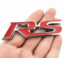 RS Boot Badge Red Silver Emblem for Civic Accord Jazz Odyssey CRV HRV ZRV