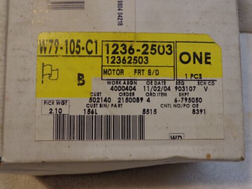 ‘NOS’ AC Delco Power Window Motor GM #12362503 .. Made in USA - Picture 4 of 16