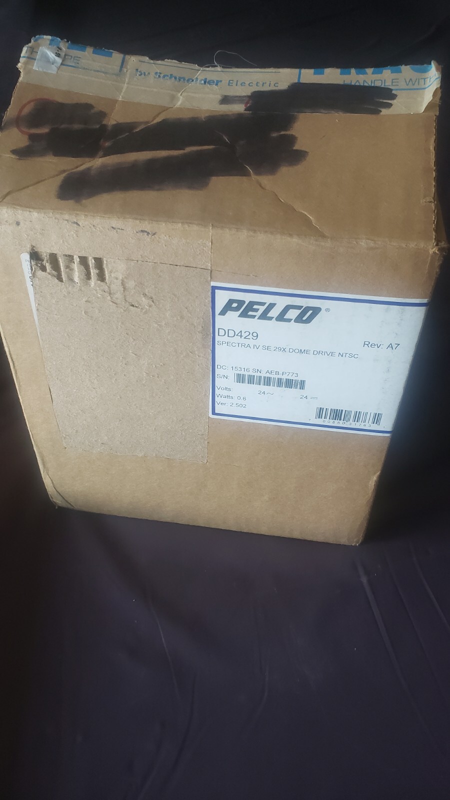 Pelco DD429 Spectra IV SE 29X Dome Drive Ntsc Camera NEW Open Box