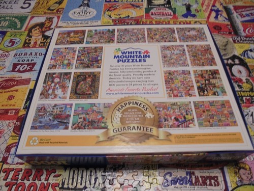 Puzzle Montagna Bianca 1000 pezzi cinque e centesimi completi 2022 Charlie Girard - Foto 4 di 9