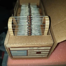 ROE SK2 VINTAGE 160K 5% 1/4W CARBON RESISTORS MARSHALL AMP EQ PIHER QUALTY!50pcs