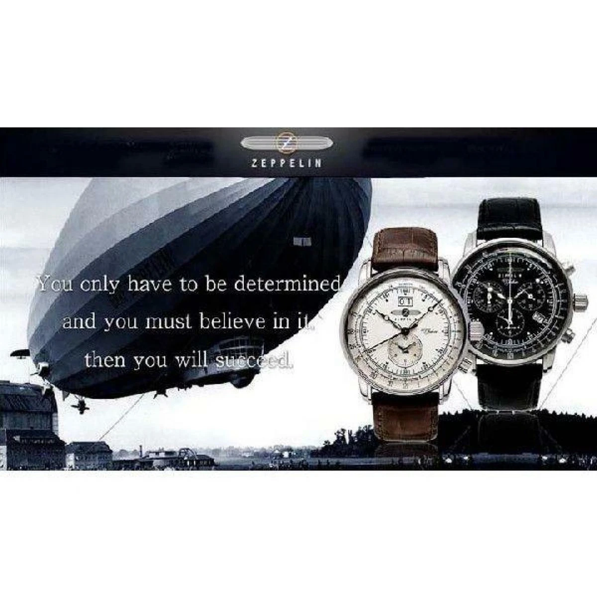 Zeppelin Watch 7680-1N Special Edition 100 Years ZEPPELIN Men'