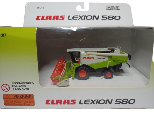 Busch NEW HO 1/87 scale 1982 Combine Harvester Progress E514 Blue