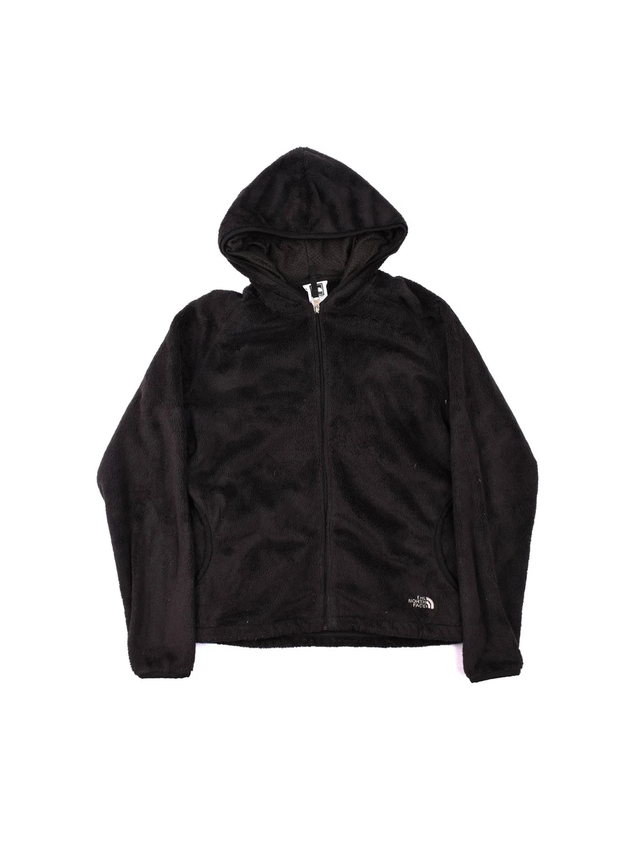 Ladies The North Face Zip Up Outdoor Hooded Teddy Fleece Jumper