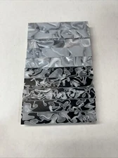 Legacy Silver/Gray and Black Swirl Pearl Acrylic Blank - 10pk - Pen Kits