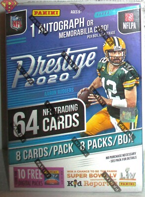 2020 Panini Prestige NFL Football Blaster Box 8-packs Factory Sealed Hurts RC!