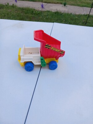 Little People Red And White Dump Truck No  Accessories