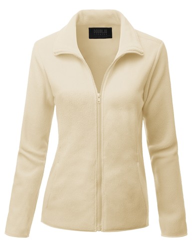 fleece jacket with hand pockets 