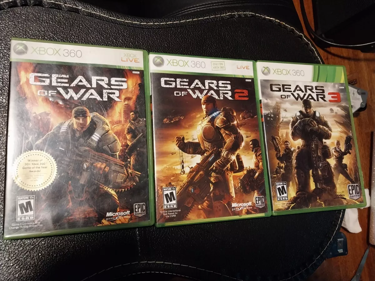 Gears of war deals trilogy xbox 360