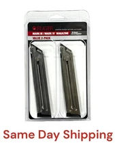 Ruger Mark III 3 and IV 4 Magazine 10-Round 22LR Value 2-Pack 90645 Factory