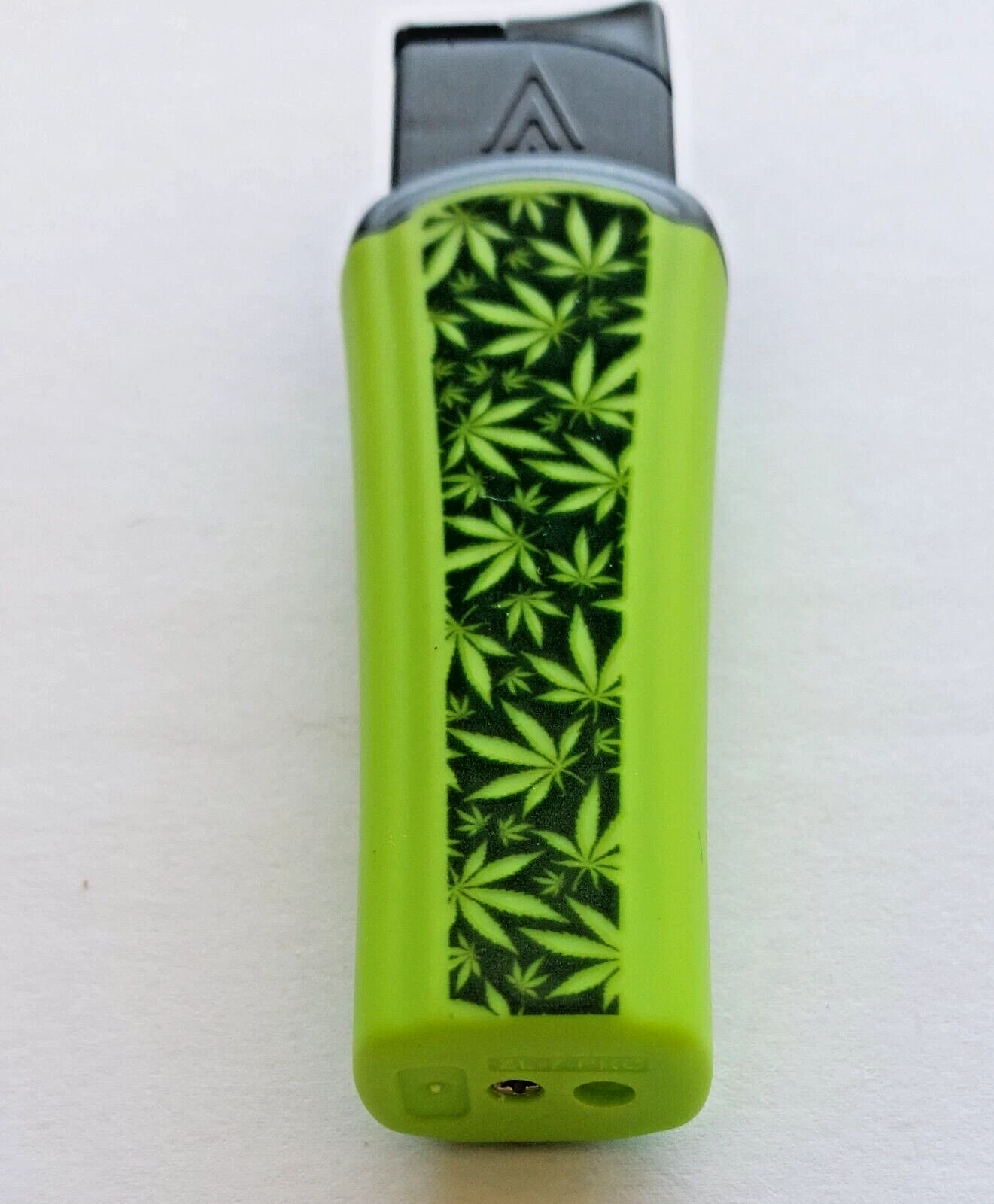 Jet Flame Butane soft touch Green hand held jet Lighter powerful flame - Picture 1 of 5