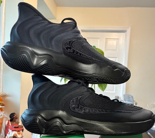 Herrengröße 12 – Nike Giannis Immortality 4 (FQ3680 003) dreifach schwarz „Karton ohne Deckel - Bild 4 von 7
