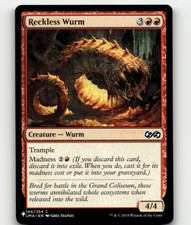 MTG Reckless Wurm Mystery Booster - Ultimate Masters 144/254 Regular Common
