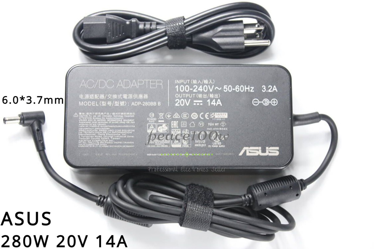 Buy ASUS ADP-280BB B 280W Laptop AC Adapter online | eBay