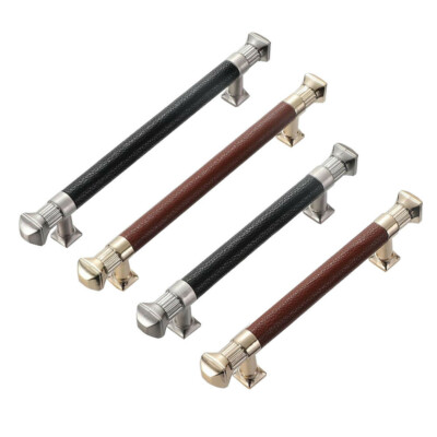 Möbelgriffe Türgriffe Schrankgriff Leder Griffe Schubladengriffe