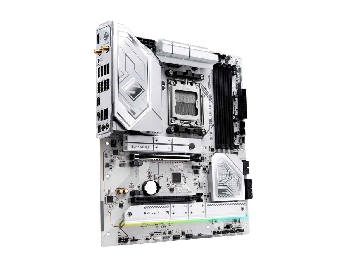 マザーボード asrock steel legend x870 ryzen am5 Amazon.com: ASRock X870 Steel Legend WiFi 7 AMD Ryzen Socket