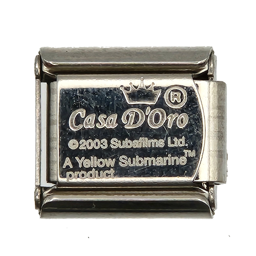 Beatles striped Love Vintage Licensed Casa D'Oro link 4 Italian charm bracelet - Picture 2 of 2