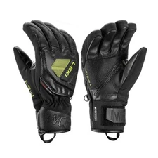 Leki WCR C-Tech 3D Junior Gloves, Black/Yellow, 7