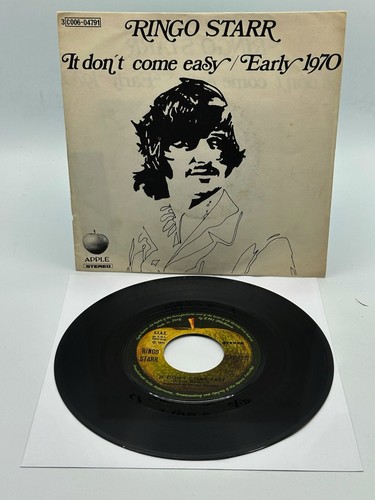 RINGO STARR - IT DON'T COME EASY (45 RPM - ITALY)