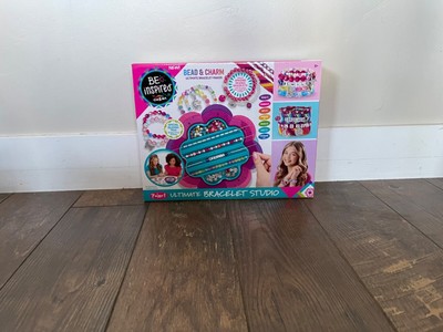 Cra-Z-Art Be Inspired Ultimate Bracelet Studio, 41 Piece Unisex Kit for Ages 8+