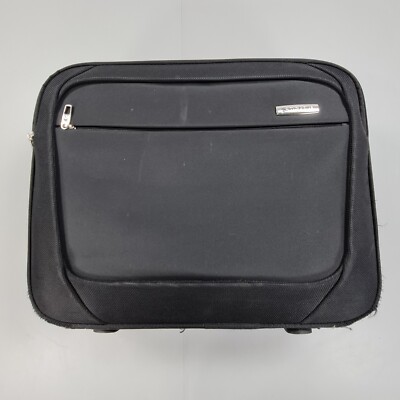 Samsonite Handgepäcktasche schwarz auf Rollen Business Laptoptasche Reise