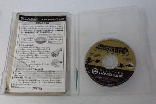 Paper Mario RPG Nintendo Gamecube GC Japanese Video Game Complete CIB Tested - Picture 4 of 6