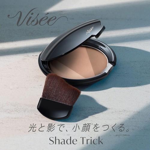 KOSE Visee BR300 Trick Shades Medium Brown Powder 0.3oz/8.5g From Japan - Picture 2 of 7