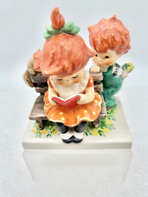 Vintage '57 Goebel Hummel Charlot Redhead Figurine  Byj6  A Young s Man s Fancy
