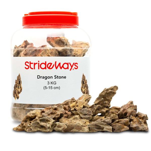 ROCA DRAGON BOTE DE 3KG STRIDEWAY PAISAJISMO ACUARIO PAISAJE PIEDRA