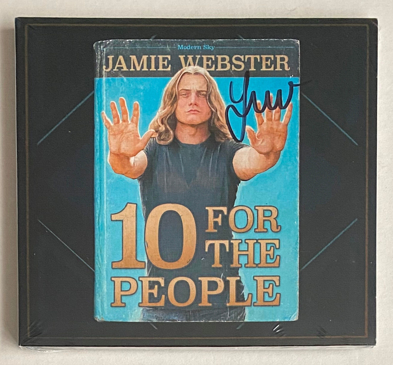 JAMIE WEBSTER * 10 FOR THE PEOPLE * UK LIMITED SIGNED 11 TRK CD * BN & SEALED!