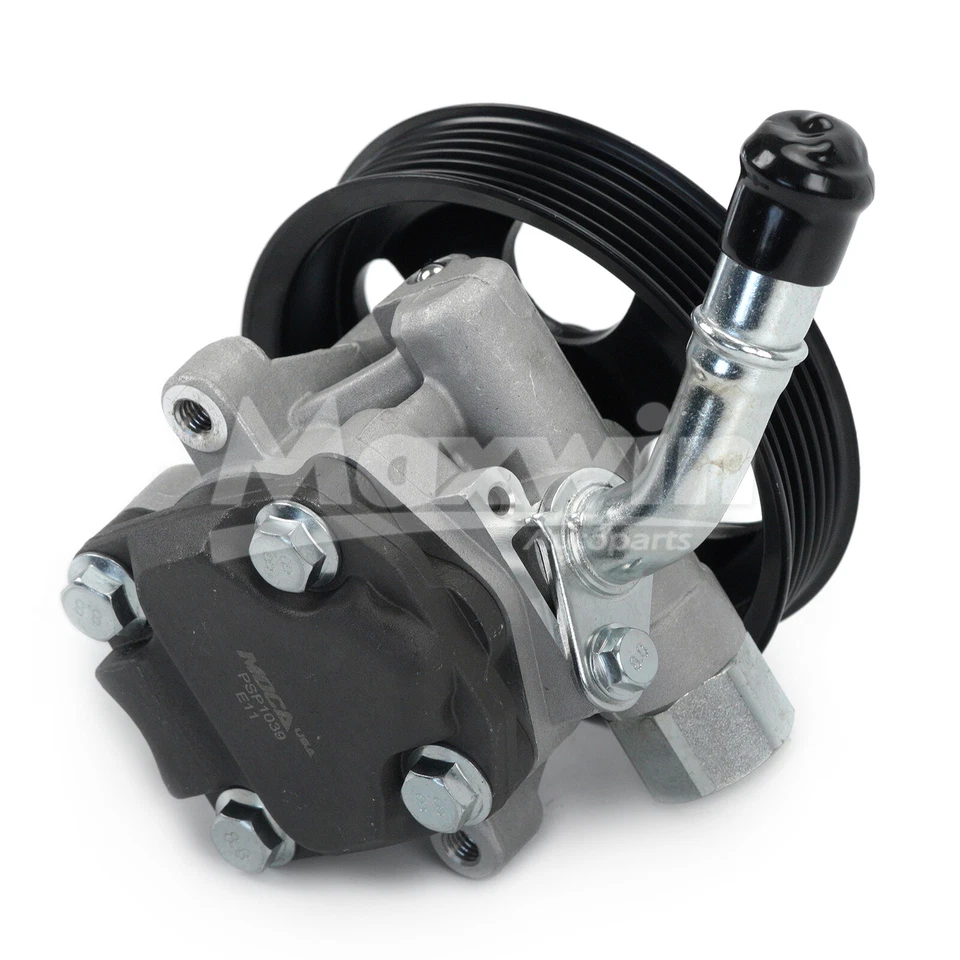 Bomba de dirección asistida con correa polea serpentina apta para Jeep Wrangler 2012-2017 3,6 L Foto 4 de 4